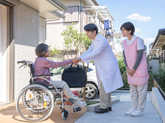 専門スタッフによる訪問介護も