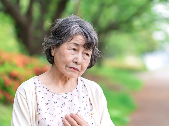 様々な症状が現れる