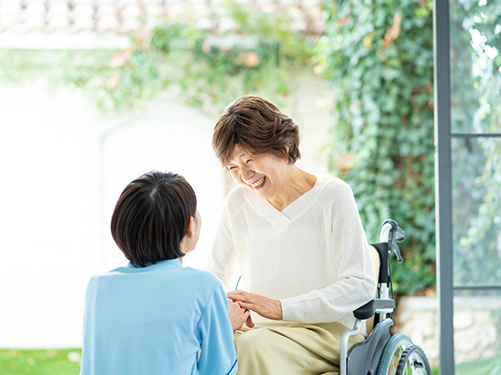 在宅介護の様子