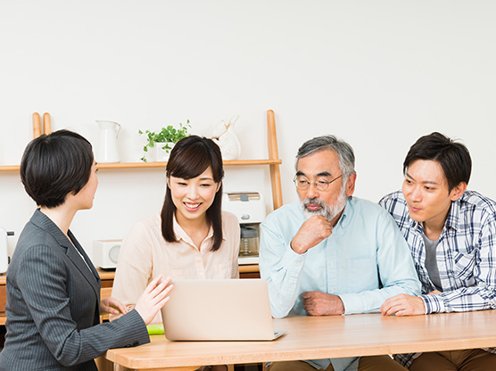 家族間での話し合いが大切