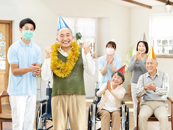 施設での介護サービス